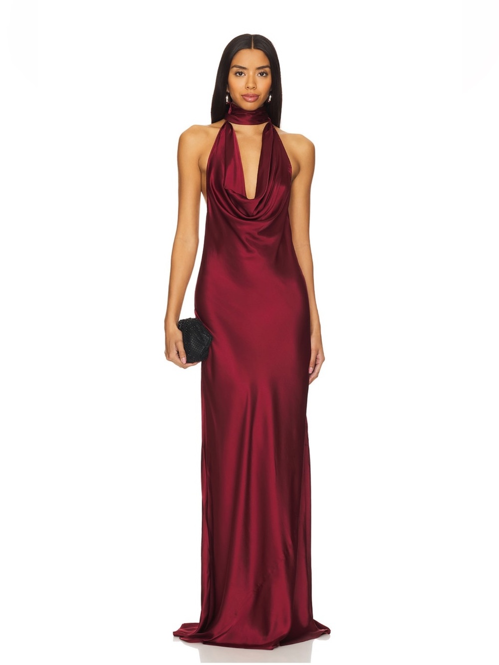 REVOLVE Amelia Gown in Cherry Red